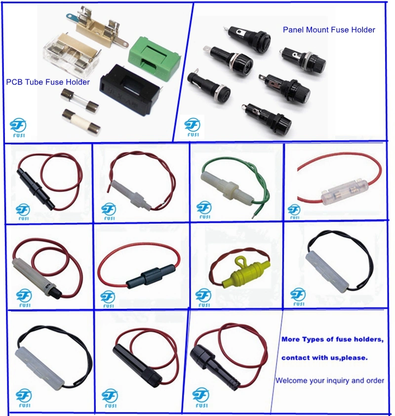 5*20nn 6*30mm Glass Tube Fuse Clip