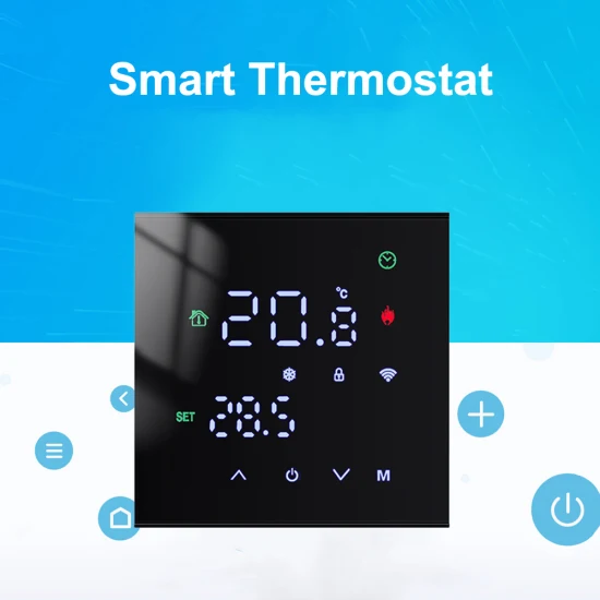 Termostato Wifi Smart Tuya con schermo a colori per riscaldamento di caldaie elettriche, ad acqua e a gas